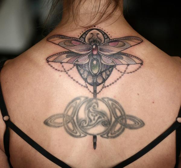 90 Feminine and Inspiring Dragonfly Tattoos for Women