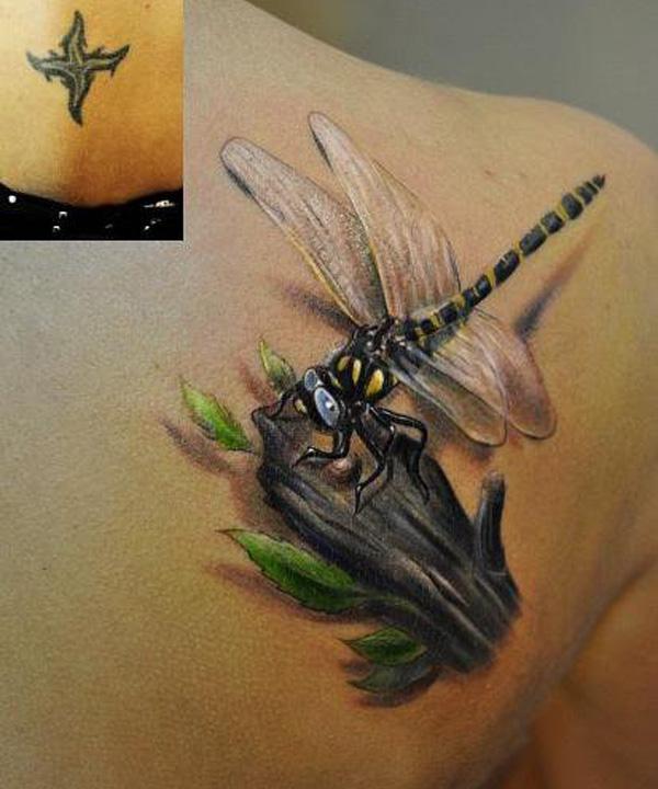 90 Feminine and Inspiring Dragonfly Tattoos for Women