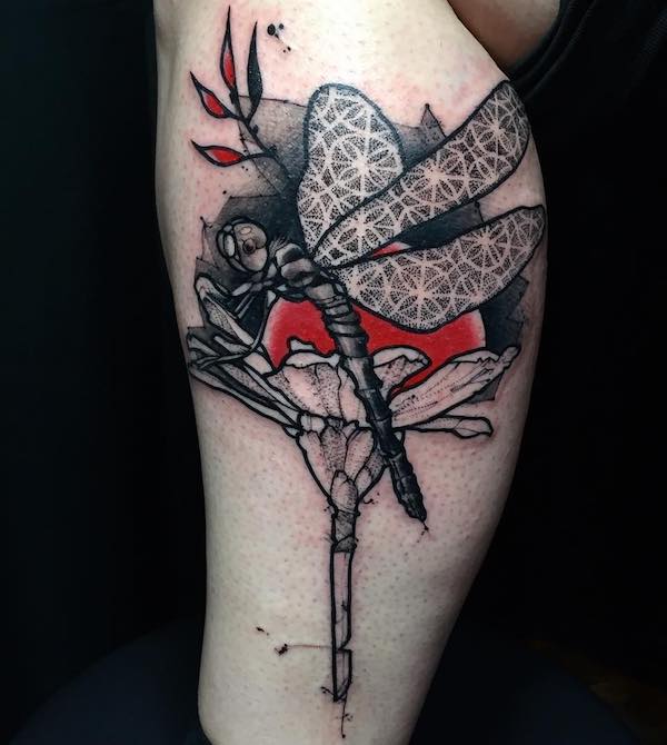 90 Feminine and Inspiring Dragonfly Tattoos for Women