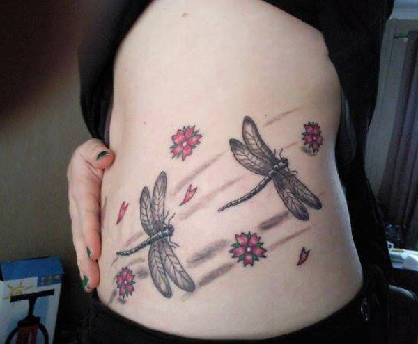 90 Feminine and Inspiring Dragonfly Tattoos for Women