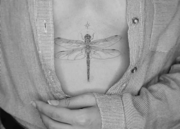 90 Feminine and Inspiring Dragonfly Tattoos for Women