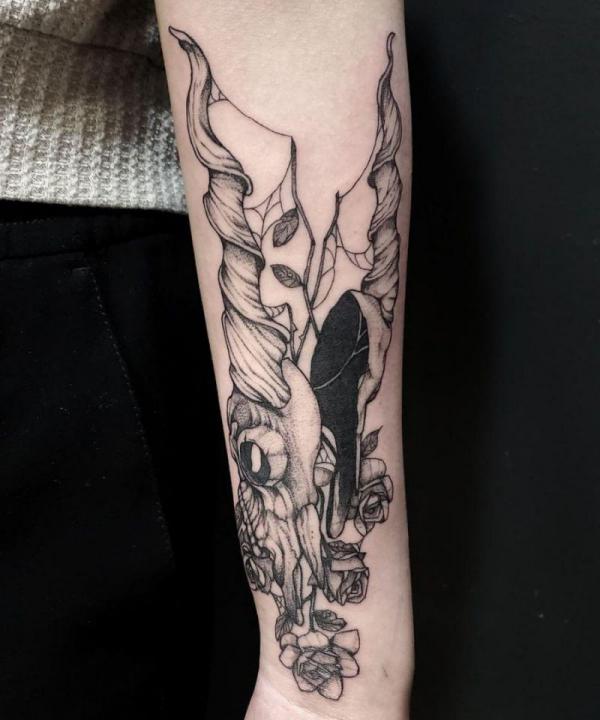 Goat Skull Tattoos: Symbolism, Design, and Inspiration