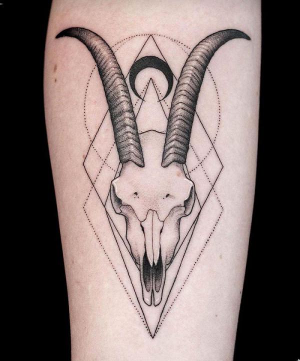 Goat Skull Tattoos: Symbolism, Design, and Inspiration