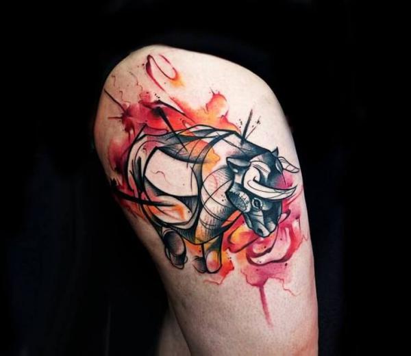 Taurus Tattoo Meaning: Symbolism, Styles, and designs