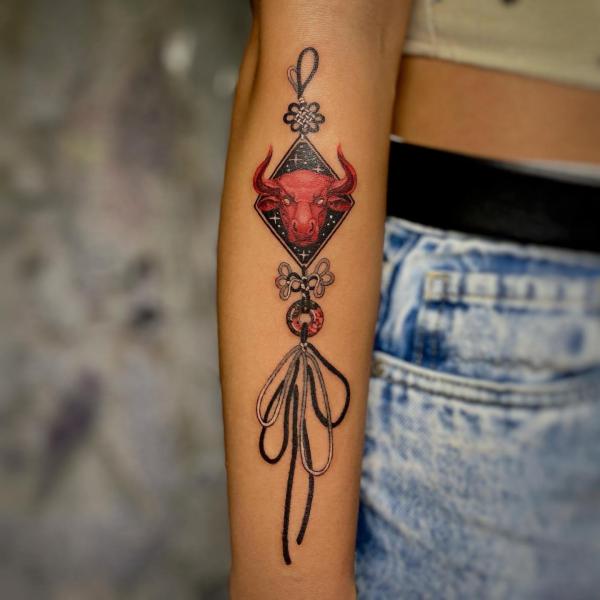 Taurus Tattoo Meaning: Symbolism, Styles, and designs