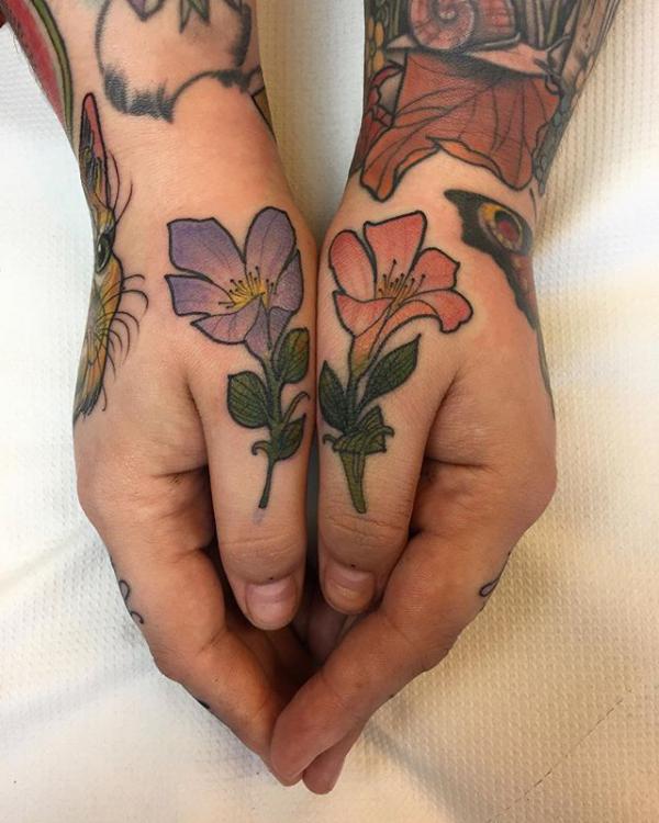 Violet Flower Tattoos: Embodying Beauty, Symbolism, and Enchantment