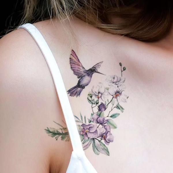Violet Flower Tattoos: Embodying Beauty, Symbolism, and Enchantment