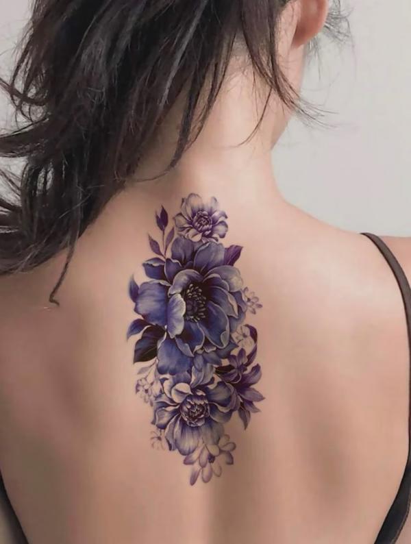 Violet Flower Tattoos: Embodying Beauty, Symbolism, and Enchantment