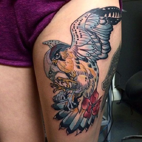 Falcon Tattoo Meaning: Exploring the Symbolism of The Majestic Birds