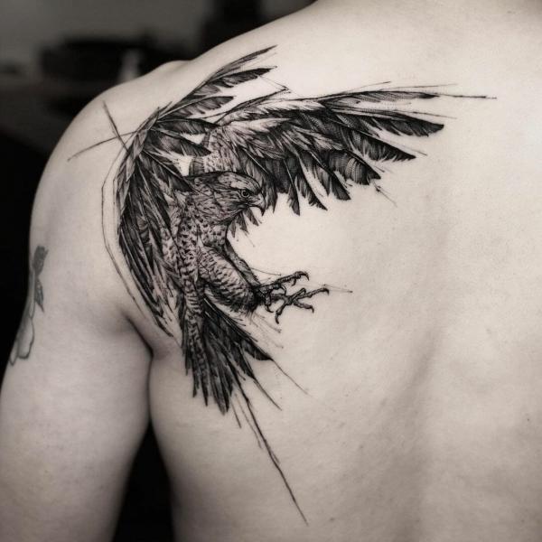 Falcon Tattoo Meaning: Exploring the Symbolism of The Majestic Birds