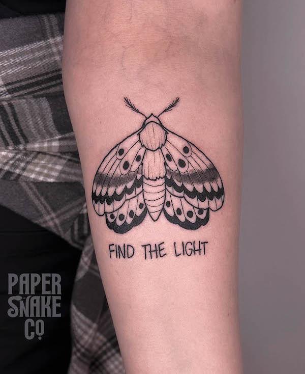 Moth Tattoo Meanings: Unveiling the Symbolism Behind the Designs