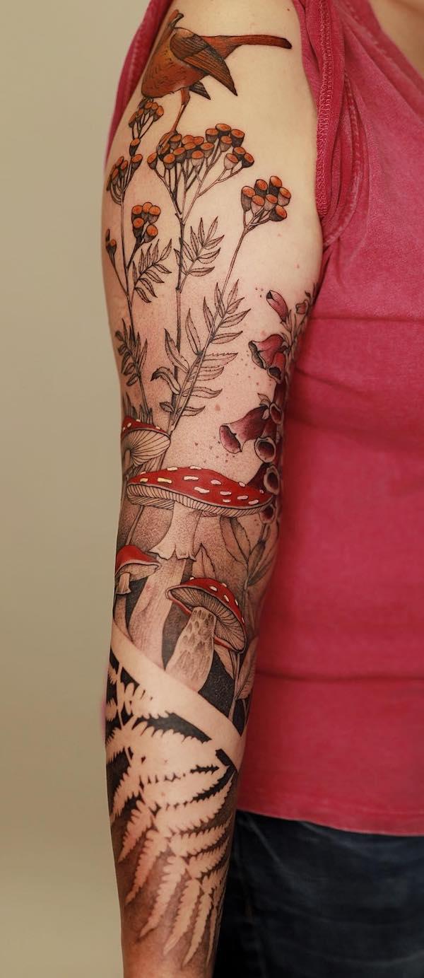 40+ Creative Mushroom Tattoo Ideas for Every Style