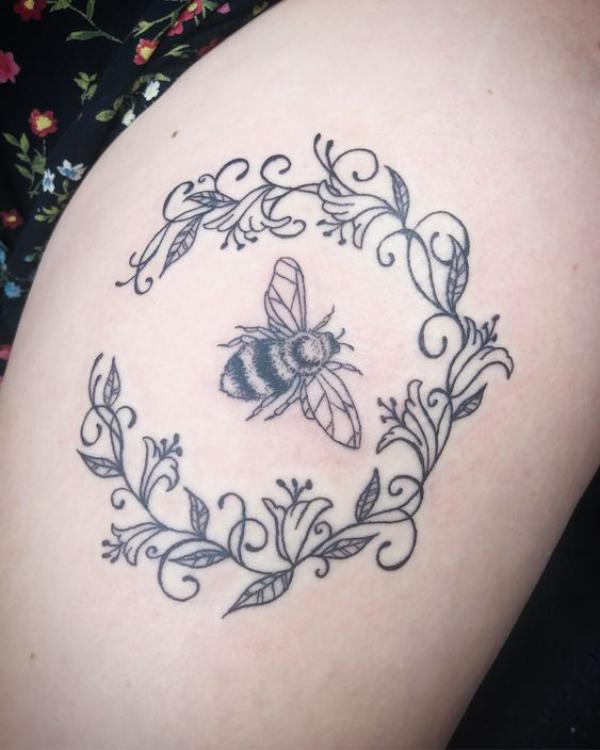 Honeysuckle Tattoos: Symbolism and Design Inspiration