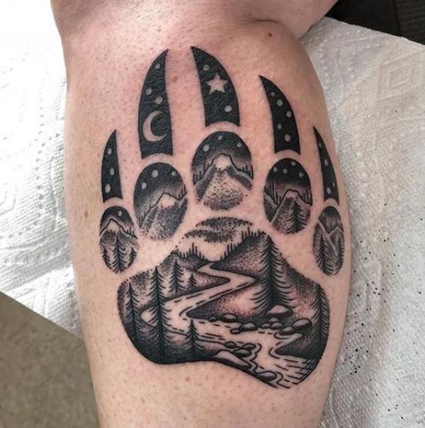 Grizzly Bear Tattoos: Symbolism and Design Ideas