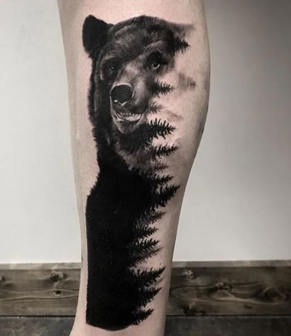 Grizzly Bear Tattoos: Symbolism and Design Ideas