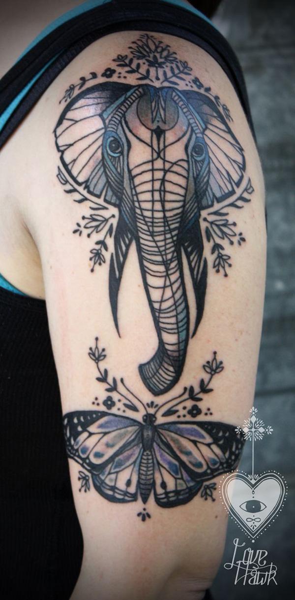 70 Elephant Tattoo Ideas: A Symbol of Strength, Wisdom and Tranquility