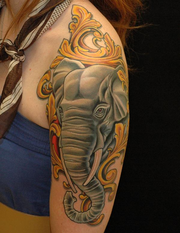 70 Elephant Tattoo Ideas: A Symbol of Strength, Wisdom and Tranquility