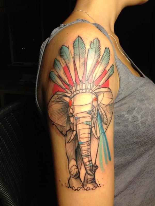70 Elephant Tattoo Ideas: A Symbol of Strength, Wisdom and Tranquility