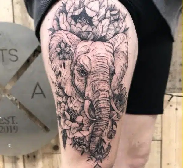 70 Elephant Tattoo Ideas: A Symbol of Strength, Wisdom and Tranquility