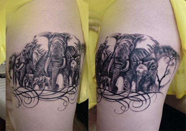 70 Elephant Tattoo Ideas: A Symbol of Strength, Wisdom and Tranquility