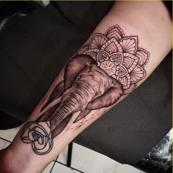 70 Elephant Tattoo Ideas: A Symbol of Strength, Wisdom and Tranquility