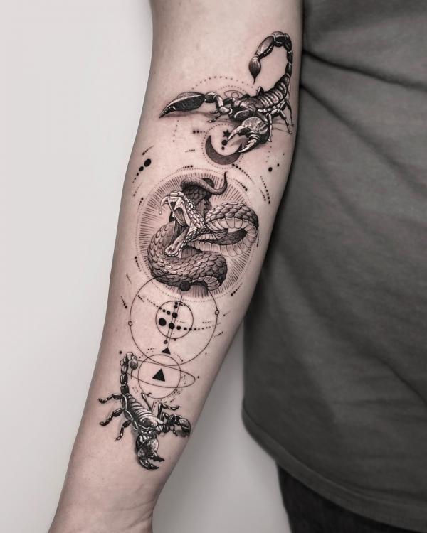 Scorpion Tattoos: Meanings, Styles and Design Ideas