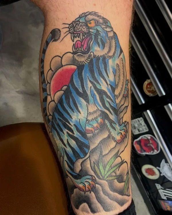 Japanese Tiger Tattoos: A Blend of Beauty and Strength