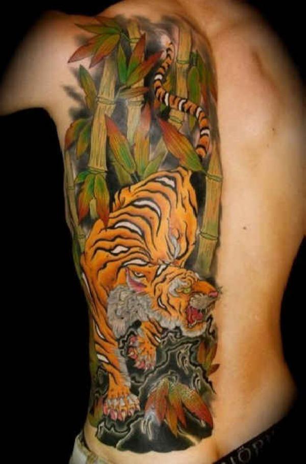 Japanese Tiger Tattoos: A Blend of Beauty and Strength
