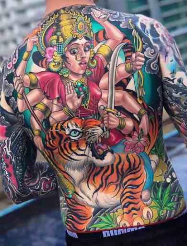 Japanese Tiger Tattoos: A Blend of Beauty and Strength
