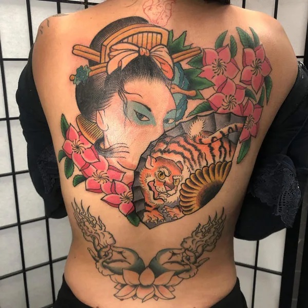 Japanese Tiger Tattoos: A Blend of Beauty and Strength