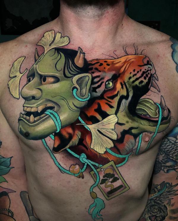 Japanese Tiger Tattoos: A Blend of Beauty and Strength