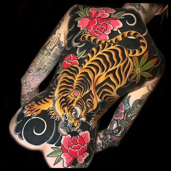 Japanese Tiger Tattoos: A Blend of Beauty and Strength