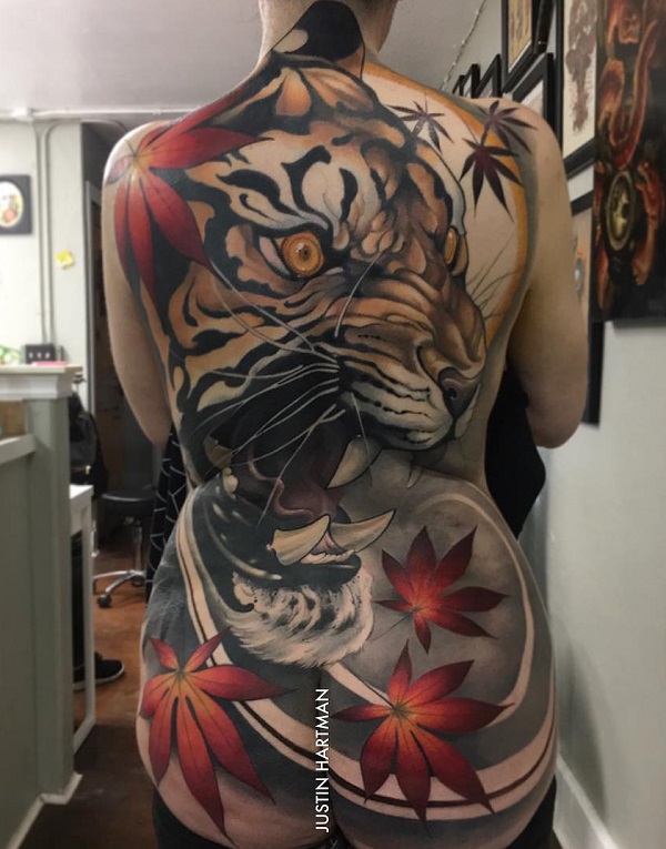 Japanese Tiger Tattoos: A Blend of Beauty and Strength
