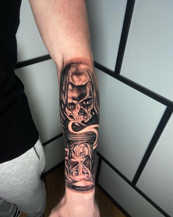 30 Meaningful Grim Reaper Tattoo Designs
