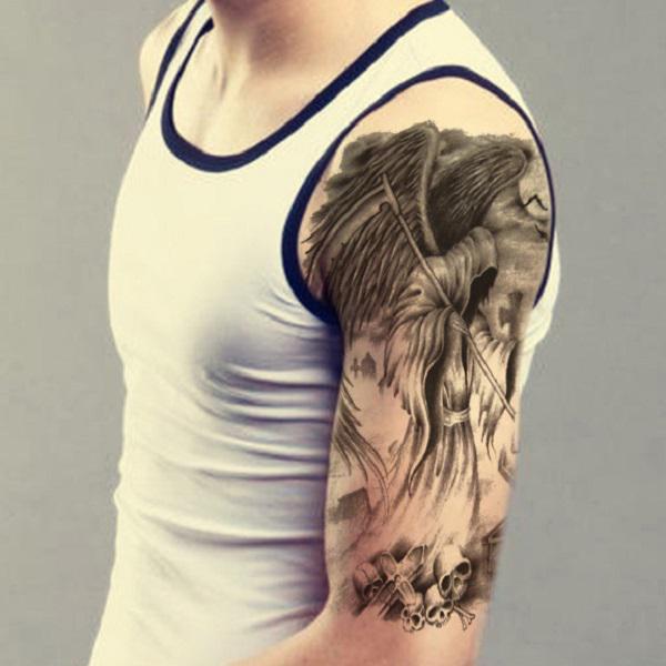 30 Meaningful Grim Reaper Tattoo Designs