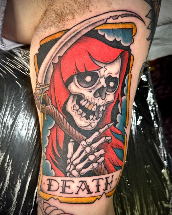 30 Meaningful Grim Reaper Tattoo Designs