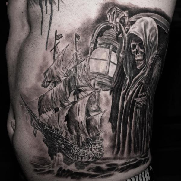 30 Meaningful Grim Reaper Tattoo Designs