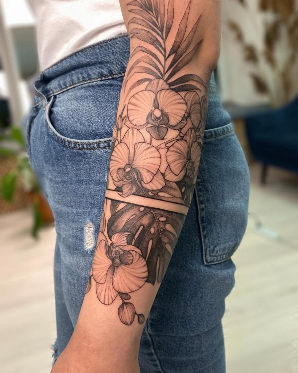 Orchid Tattoos: Symbolism, Styles and Design Ideas