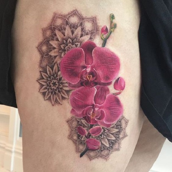 Orchid Tattoos: Symbolism, Styles and Design Ideas