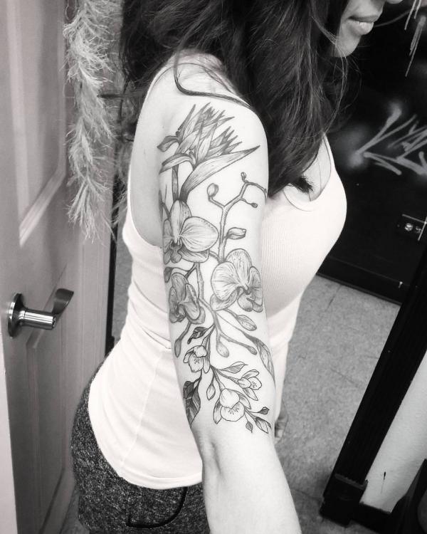 Orchid Tattoos: Symbolism, Styles and Design Ideas