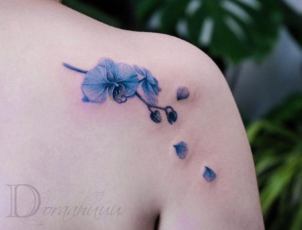 Orchid Tattoos: Symbolism, Styles and Design Ideas