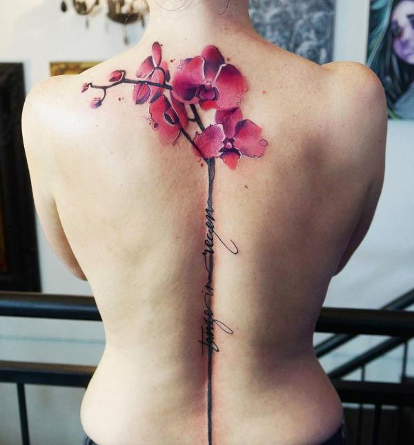 Orchid Tattoos: Symbolism, Styles and Design Ideas