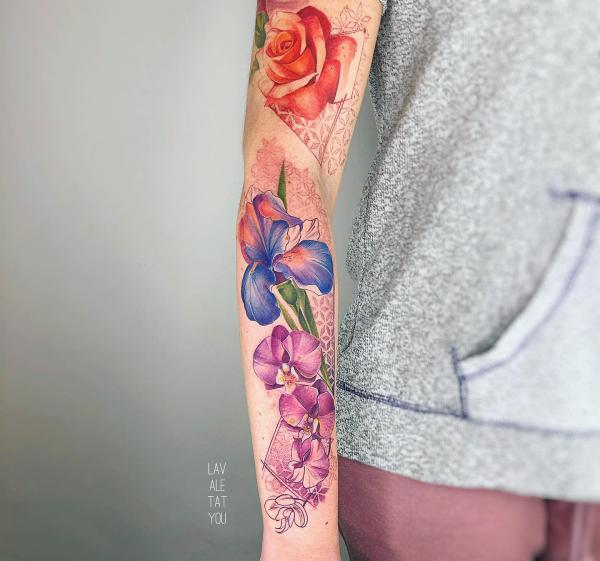 Orchid Tattoos: Symbolism, Styles and Design Ideas