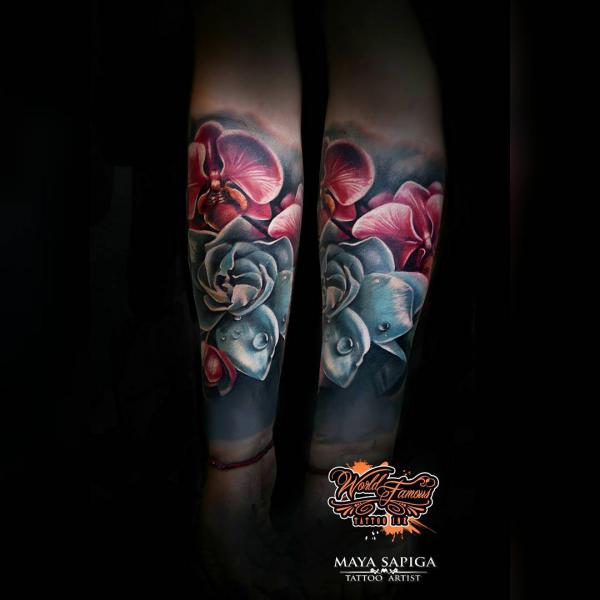Orchid Tattoos: Symbolism, Styles and Design Ideas