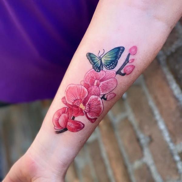 Orchid Tattoos: Symbolism, Styles and Design Ideas