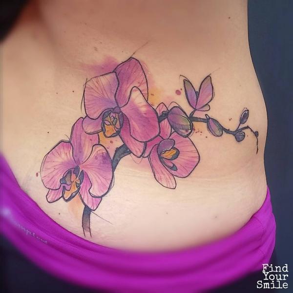 Orchid Tattoos: Symbolism, Styles and Design Ideas
