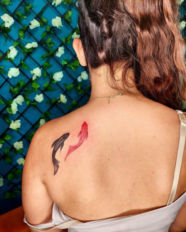 20 Feminine Small Koi Fish Tattoos You will Adore