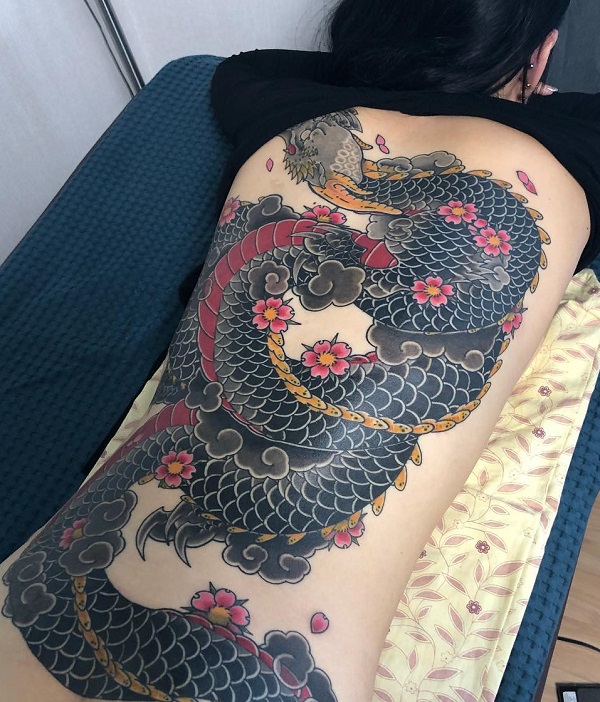 Japanese Dragon Tattoos: An Inked Journey Through History, Myth, and Symbolism