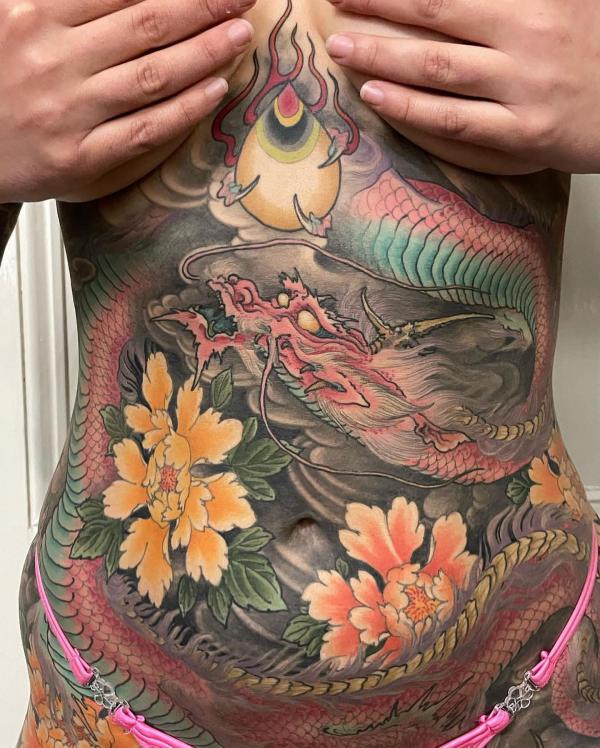Japanese Dragon Tattoos: An Inked Journey Through History, Myth, and Symbolism