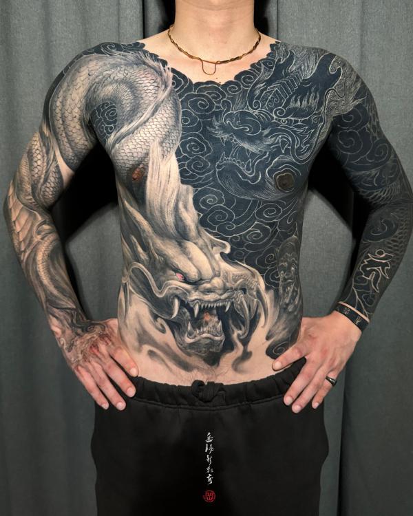 Japanese Dragon Tattoos: An Inked Journey Through History, Myth, and Symbolism